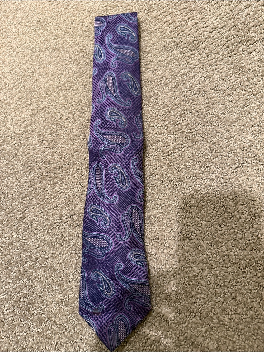 AMAZING MEN'S LIMITED EDITION CANALI BLACK LABEL VINTAGE TIE - ITALY